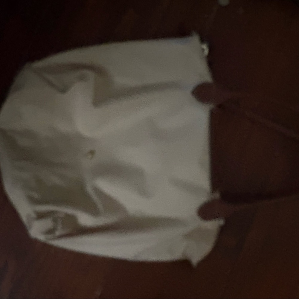 Longchamp Elegant Cream Tote/purse